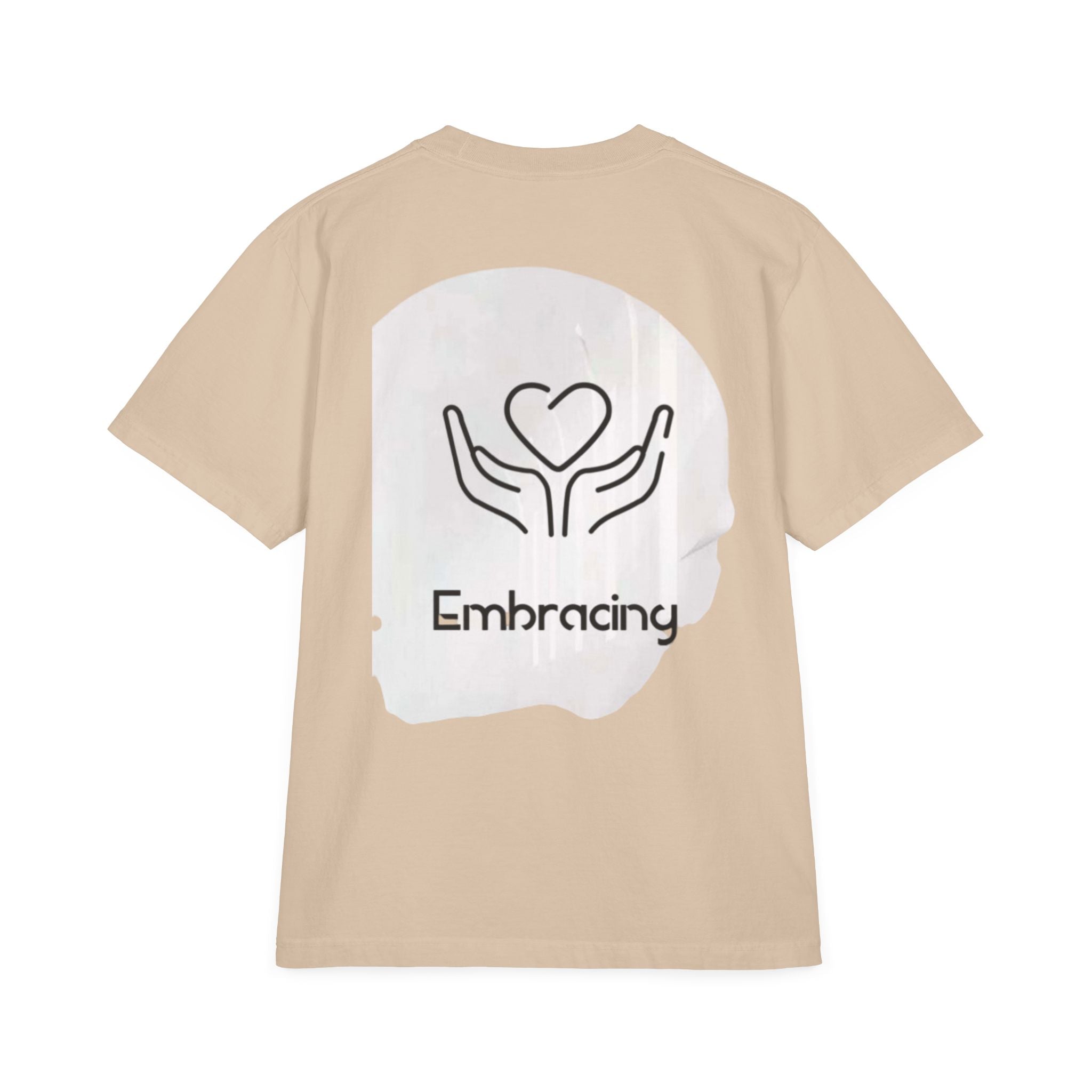 Drop-Shoulder T-Shirt Embracing Design