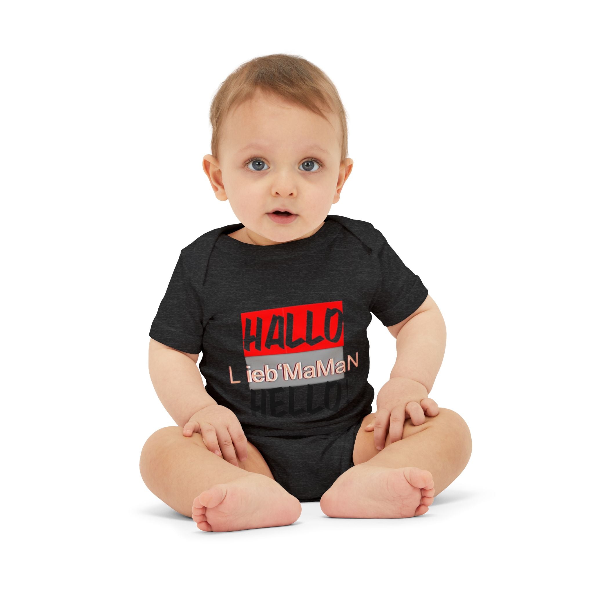 Hello Baby Bodysuit - Cute Multilingual Infant Jersey One Piece