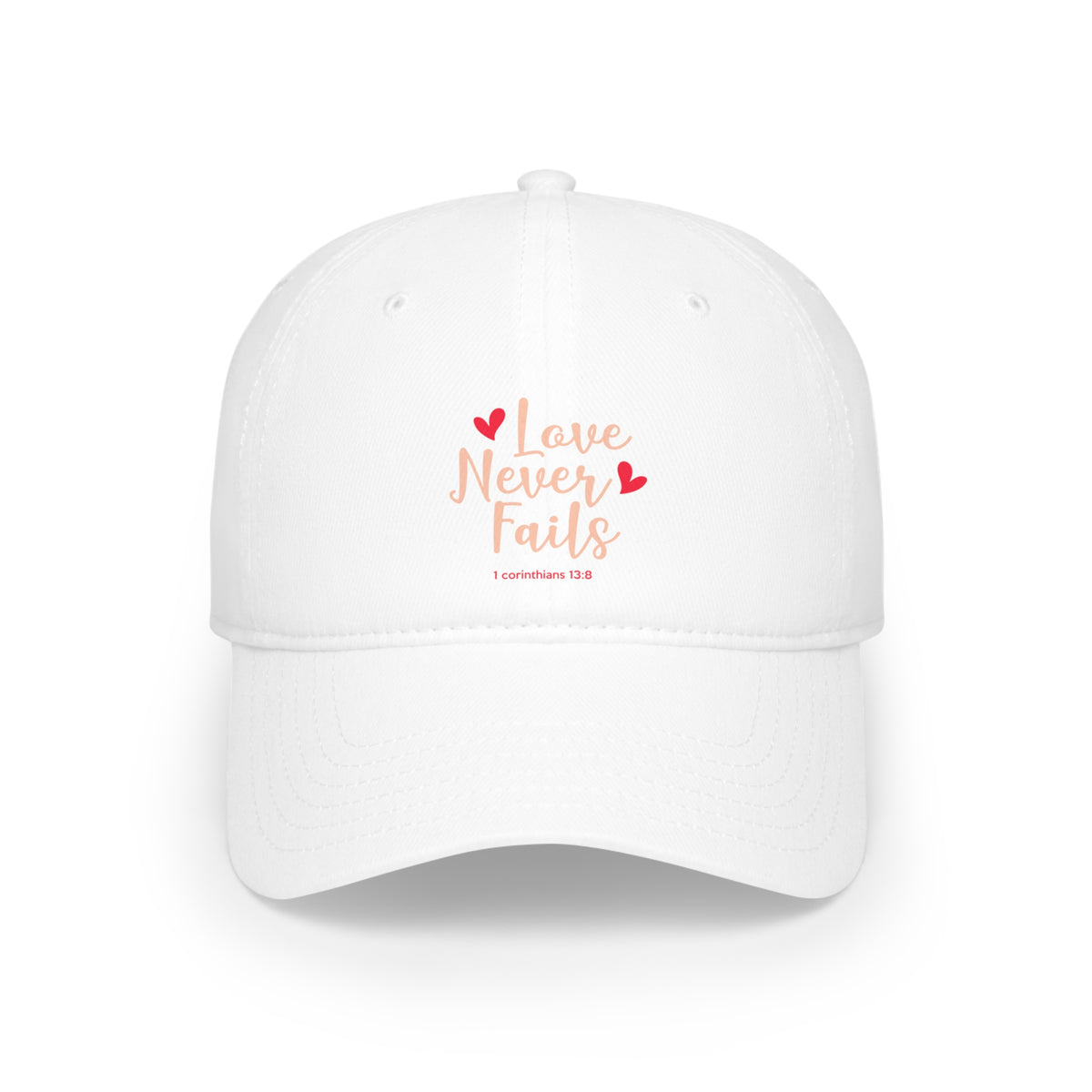 Love Never Fails Cap