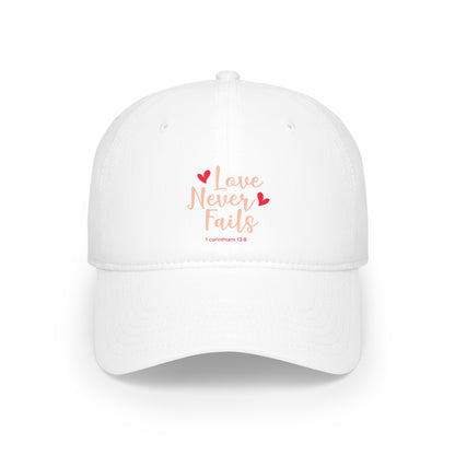 Love Never Fails Cap