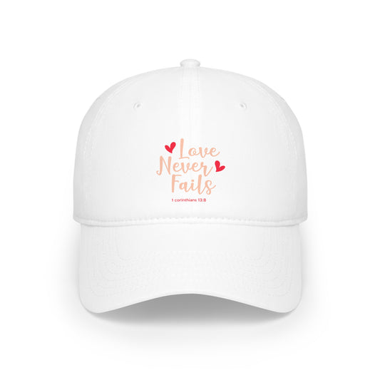 Love Never Fails Cap