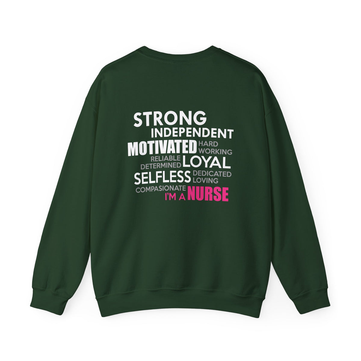 Sweat-shirt unisexe désintéressé, motivé et indépendant 