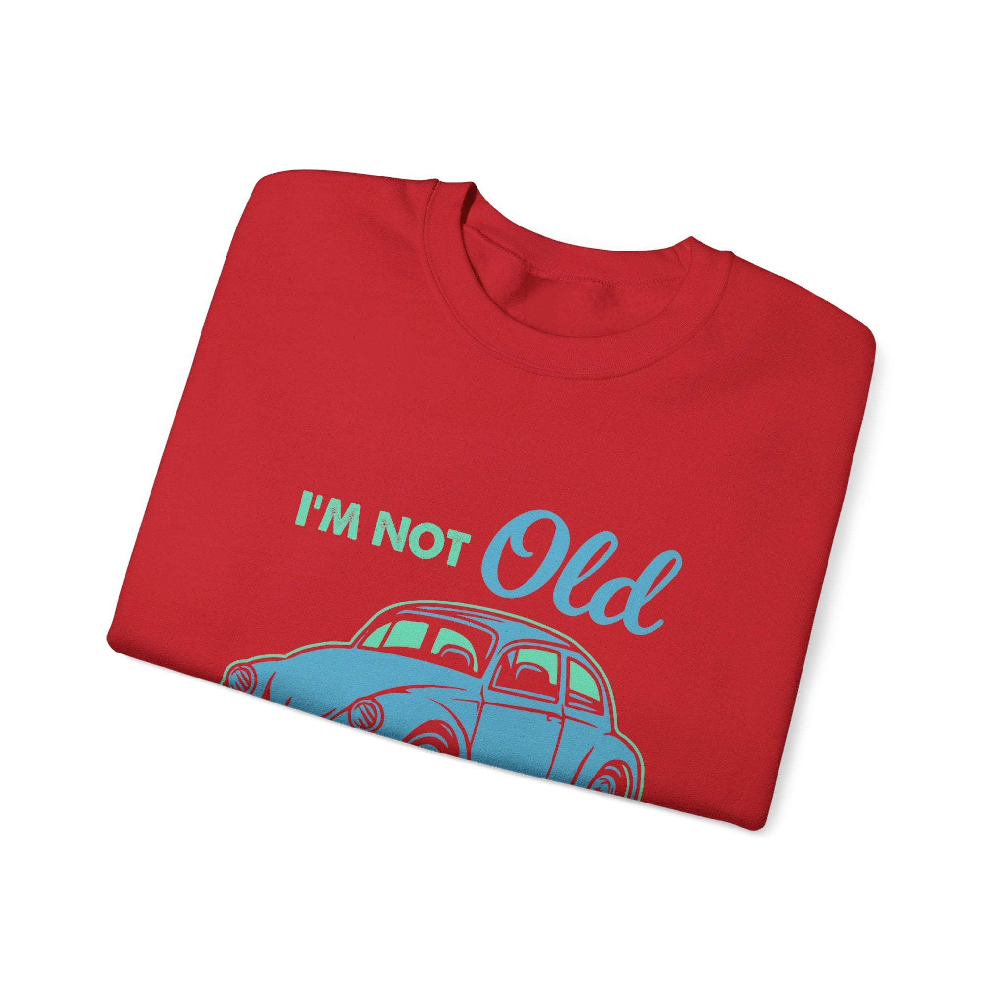 Je ne suis pas vieux, je suis un sweat-shirt unisexe classique 
