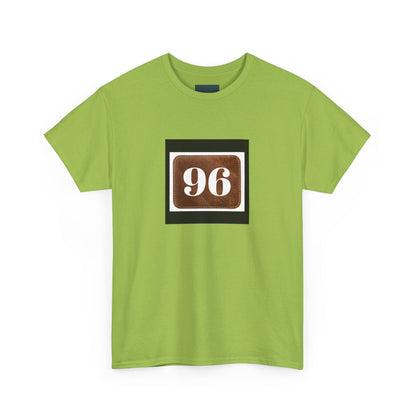Vintage Style Unisex Heavy Cotton Tee - Classic 96 Design