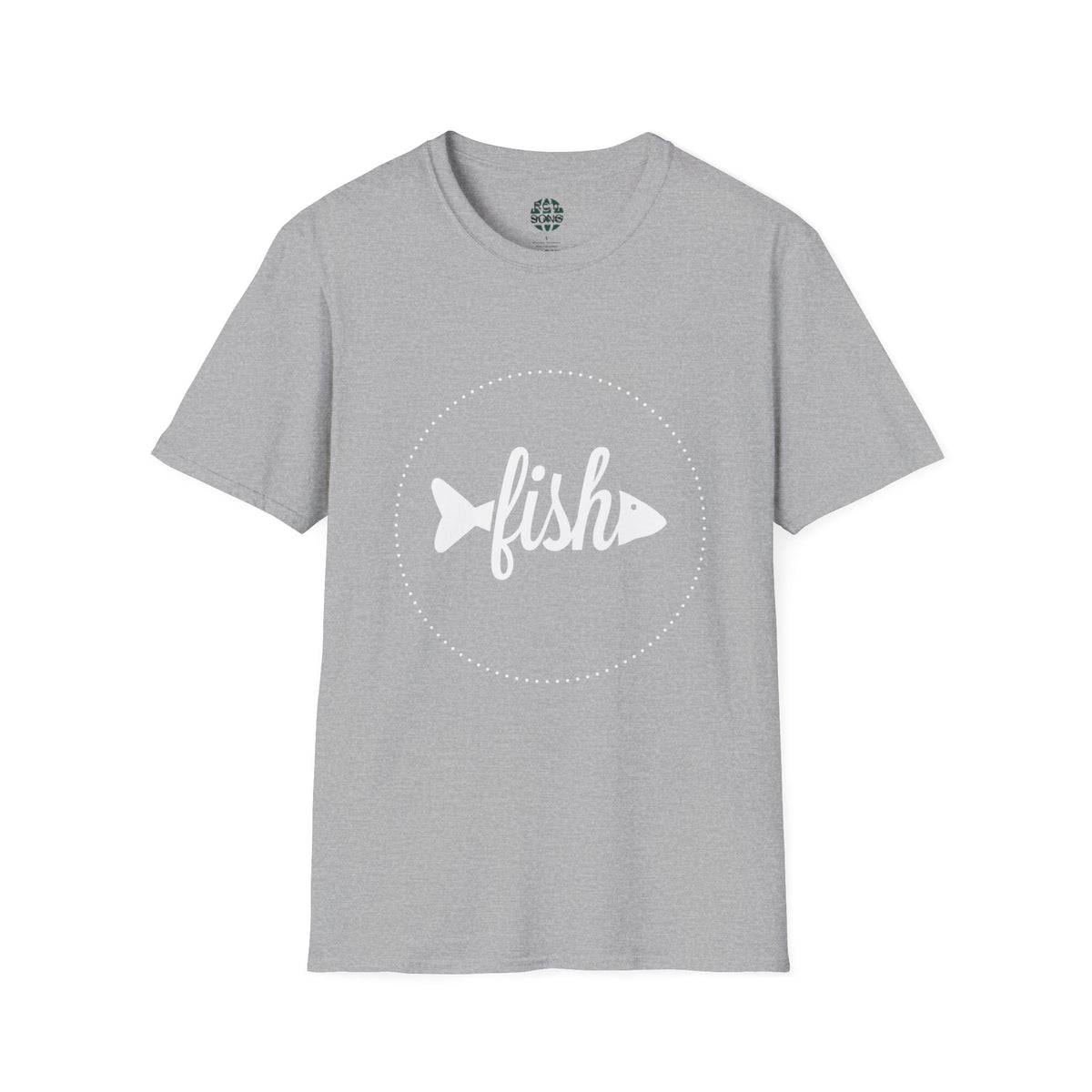 Casual Fish Graphic Tee - Perfect for Nature Lovers
