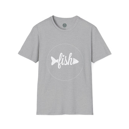 Casual Fish Graphic Tee - Perfect for Nature Lovers