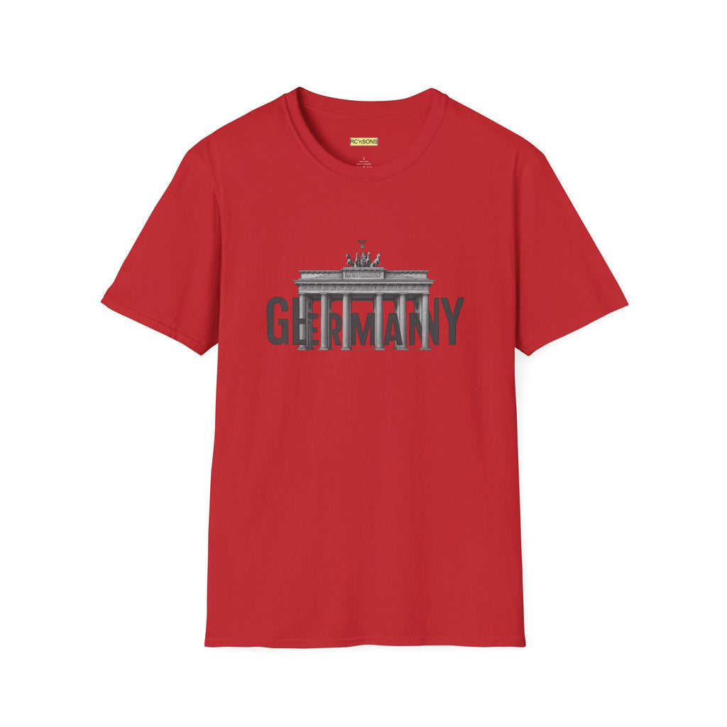 Berlin Landmark Unisex Softstyle T-Shirt - Casual Travel Tee Germany Pride Printify