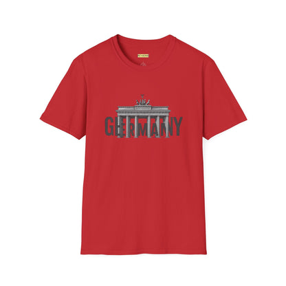 Berlin Landmark Unisex Softstyle T-Shirt - Casual Travel Tee Germany Pride Printify
