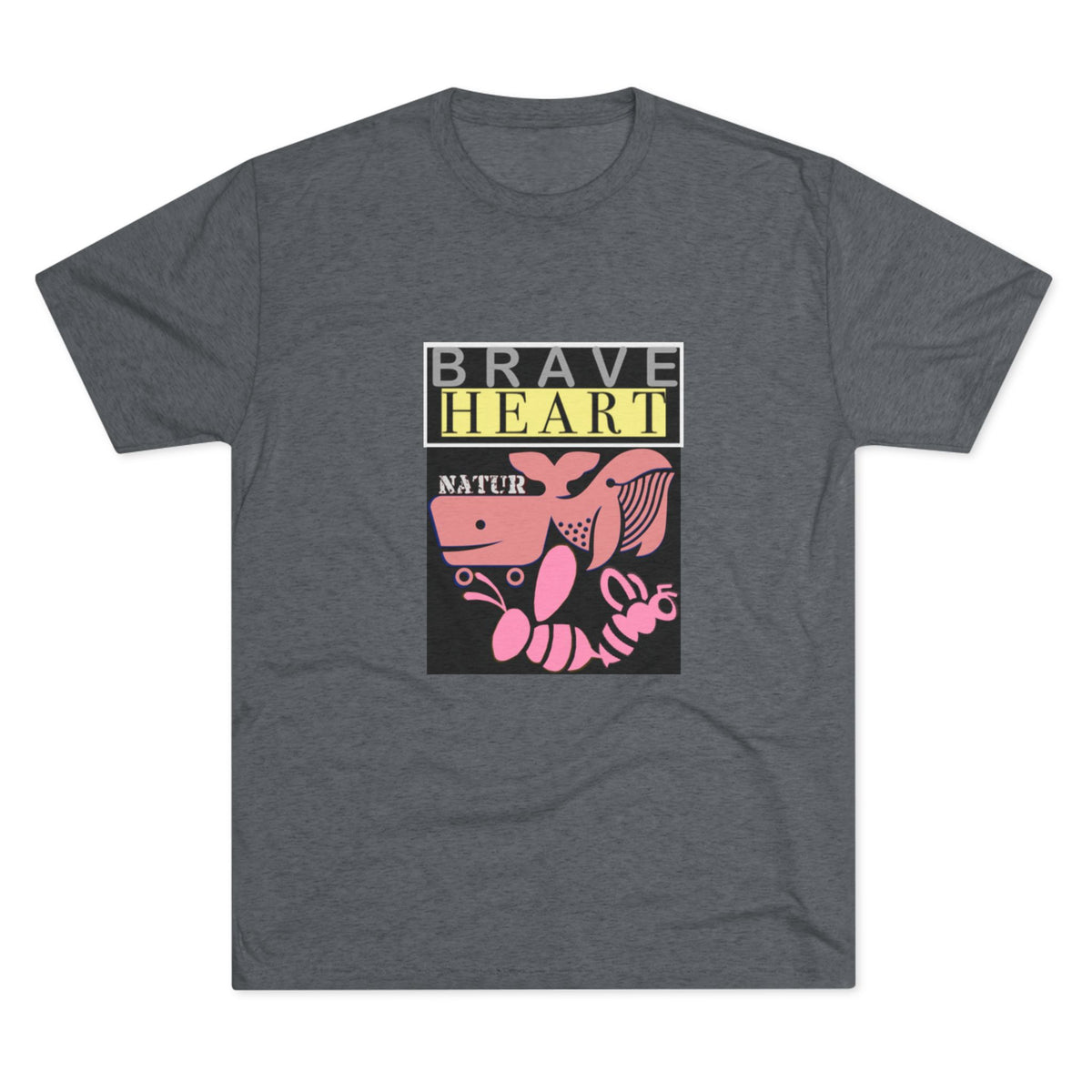 Brave Heart Tri-Blend Unisex T-Shirt