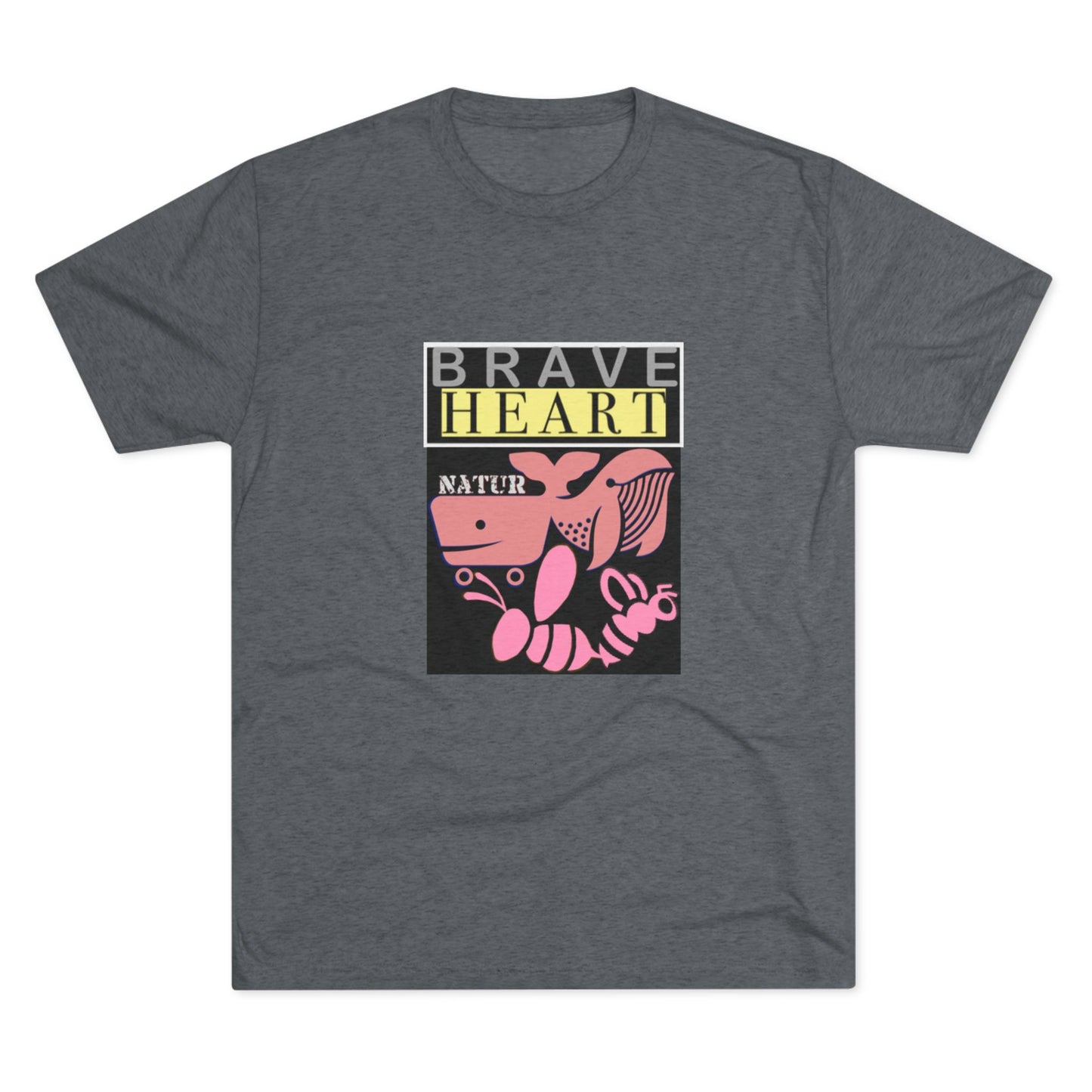 Brave Heart Tri-Blend Unisex T-Shirt