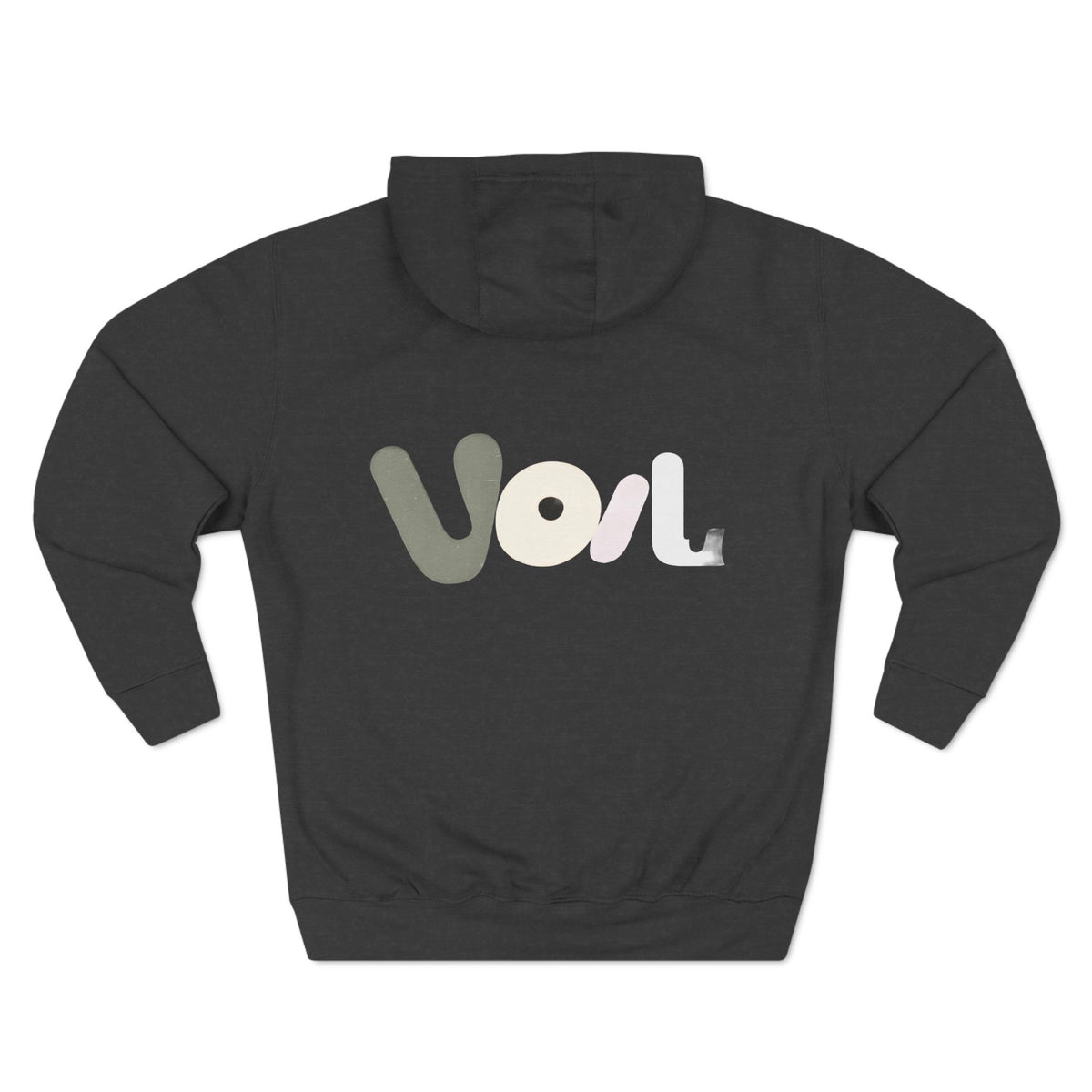 Voila Three-Panel  Hoodie