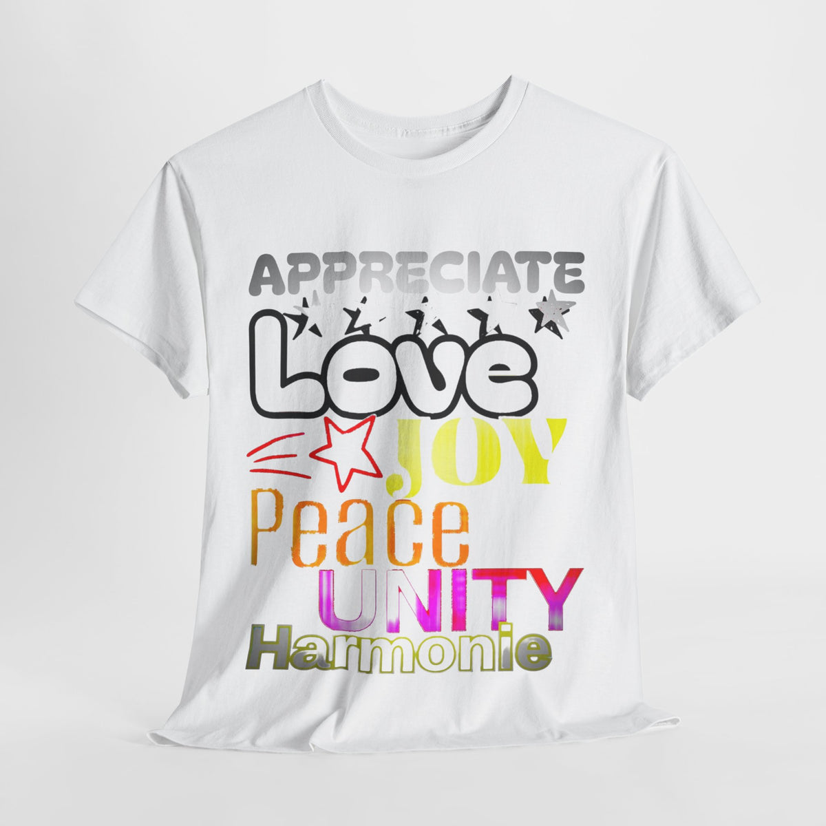 Appreciate Love  Cotton Tee