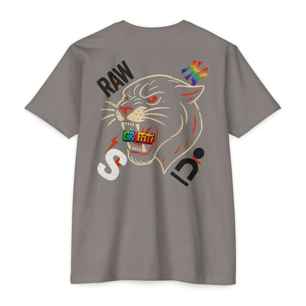 Urban Graffiti Panther T-Shirt | Cool Graphic Tee, Streetwear, Unisex Fashion, Casual Wear, Graphic T-shirt Printify