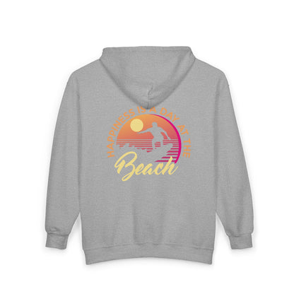 Beach Vibes Full Zip Hoodie, Unisex Printify