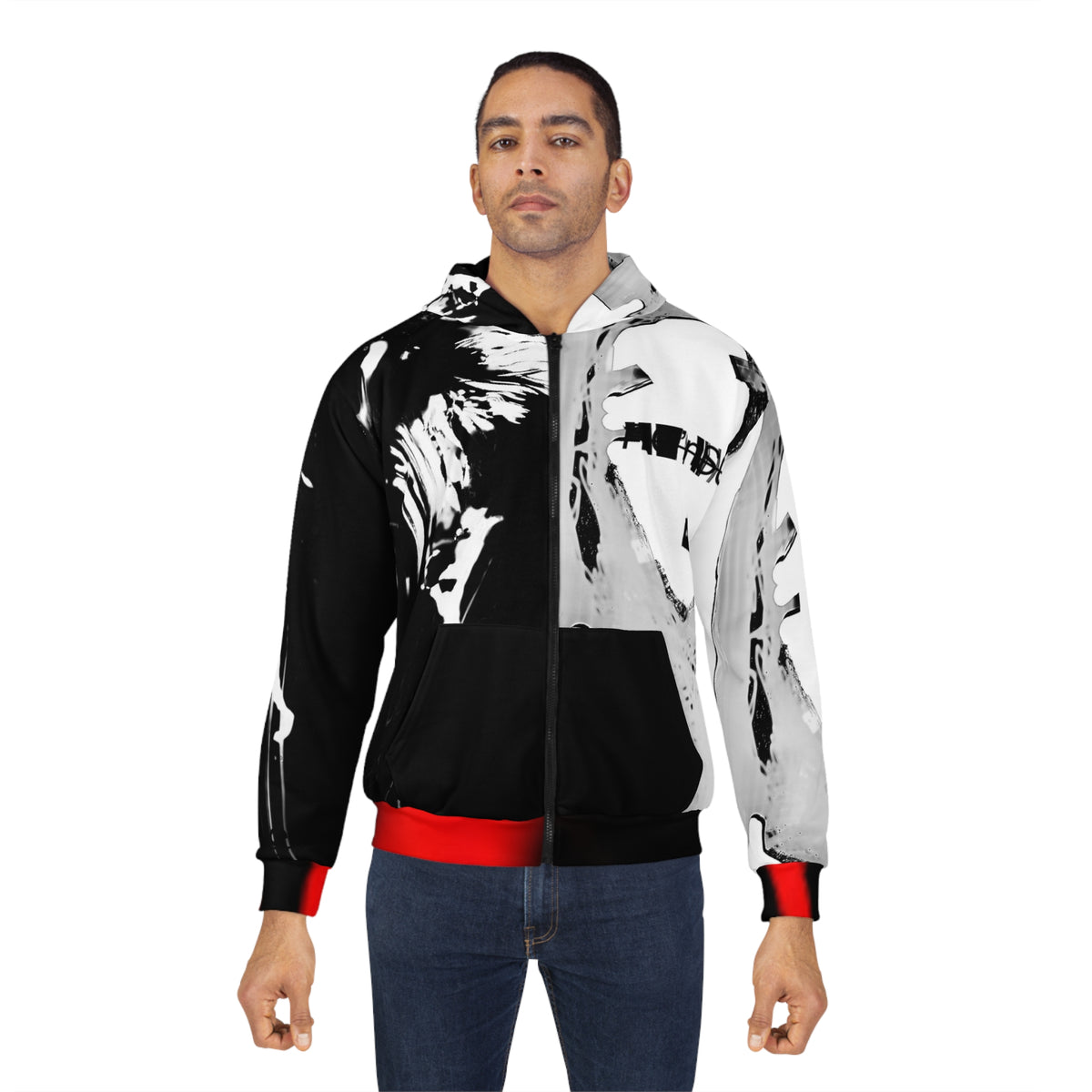 Woman Beauties Zip Hoodie