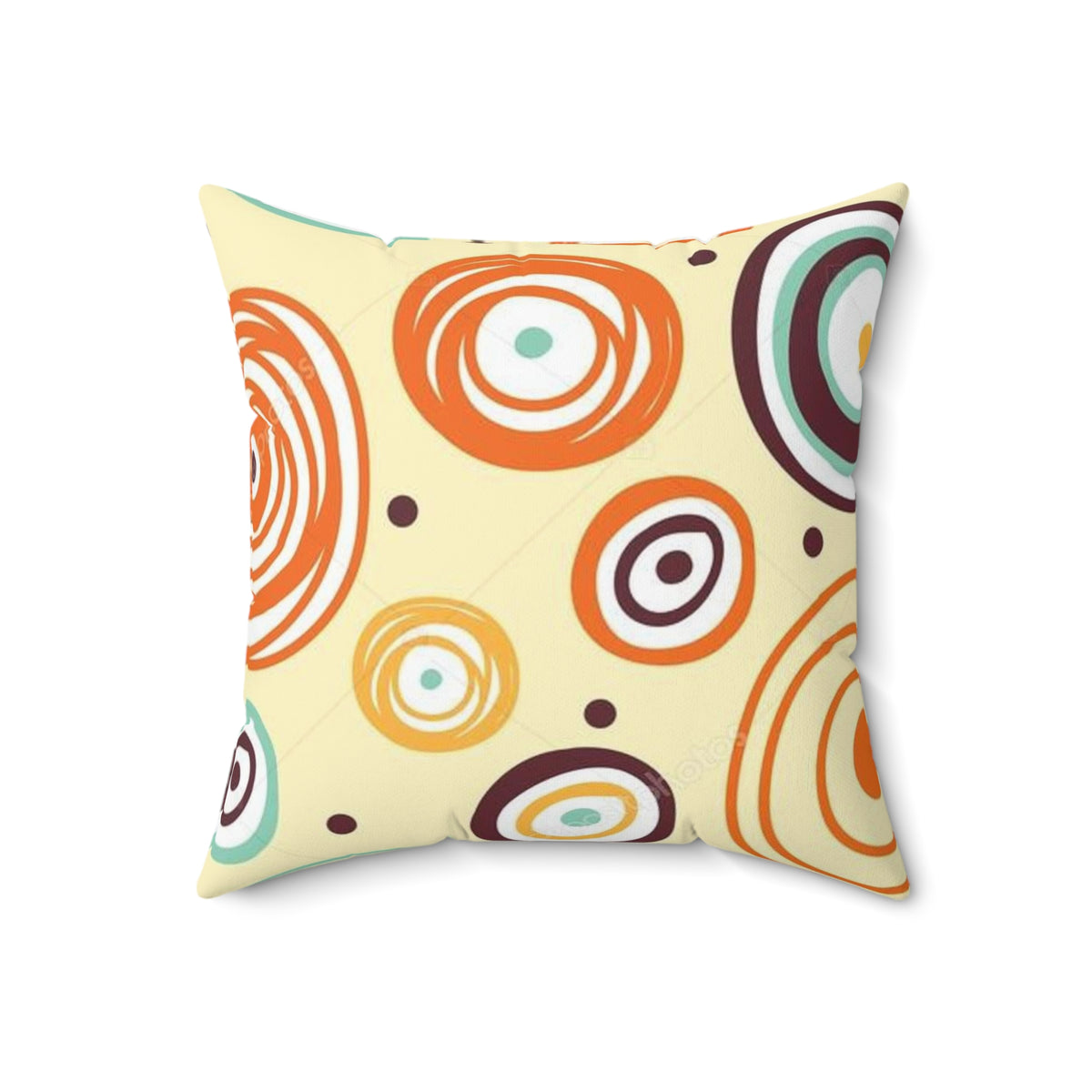 Spun Polyester Square Pillow