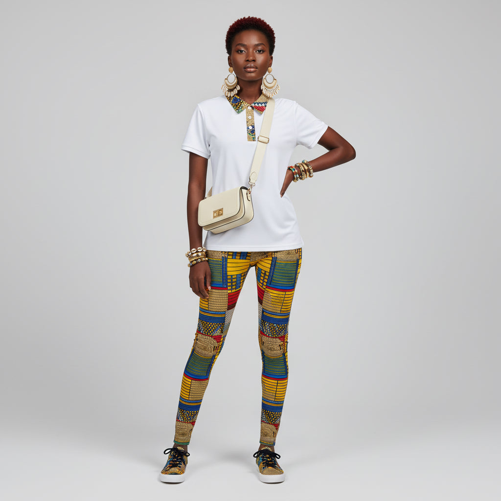 Beats  Polo Shirt- African Trend