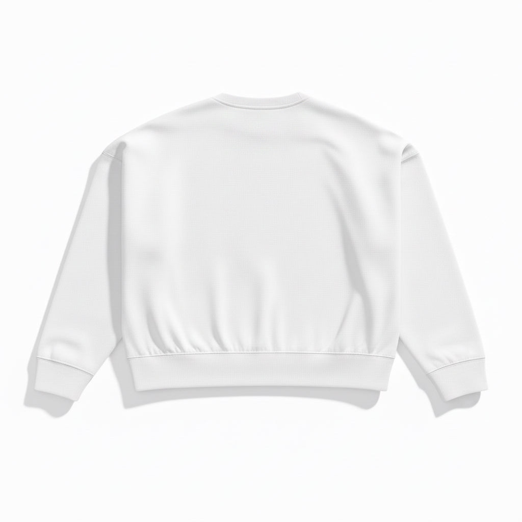 Gold Geometric Crewneck Sweatshirt — Women's Alma Organic