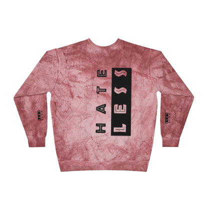 Color Blast Crewneck Sweatshirt - Hate Less Statement Apparel