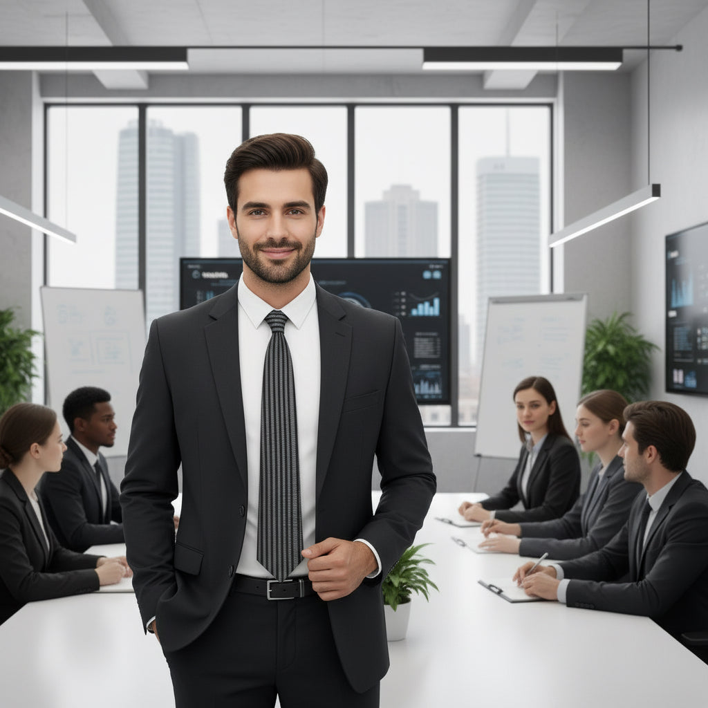 Necktie - Anchor Tie Design for Nautical & Maritime Enthusiasts Printify