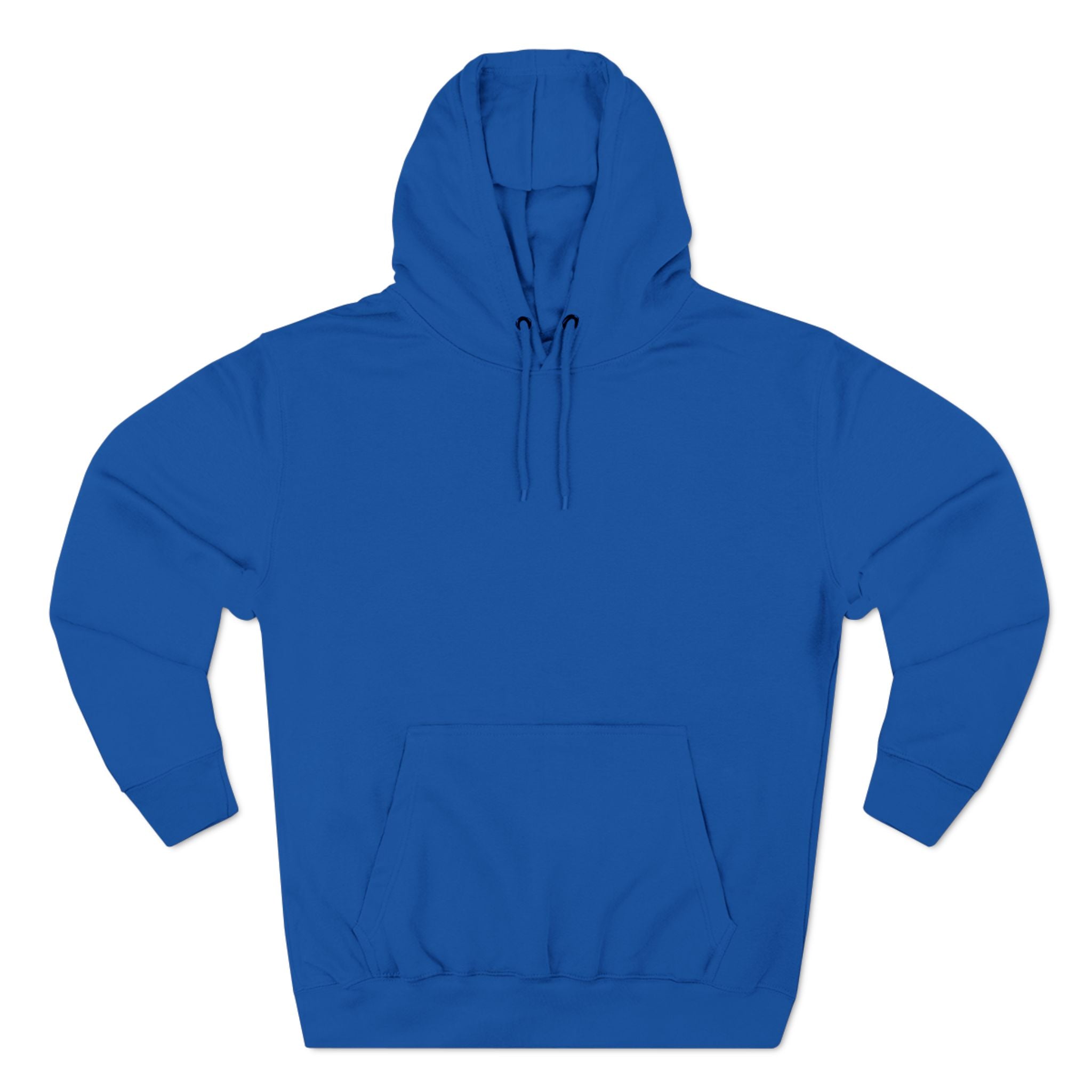 Pale Three-Panel Fleece Hoodie