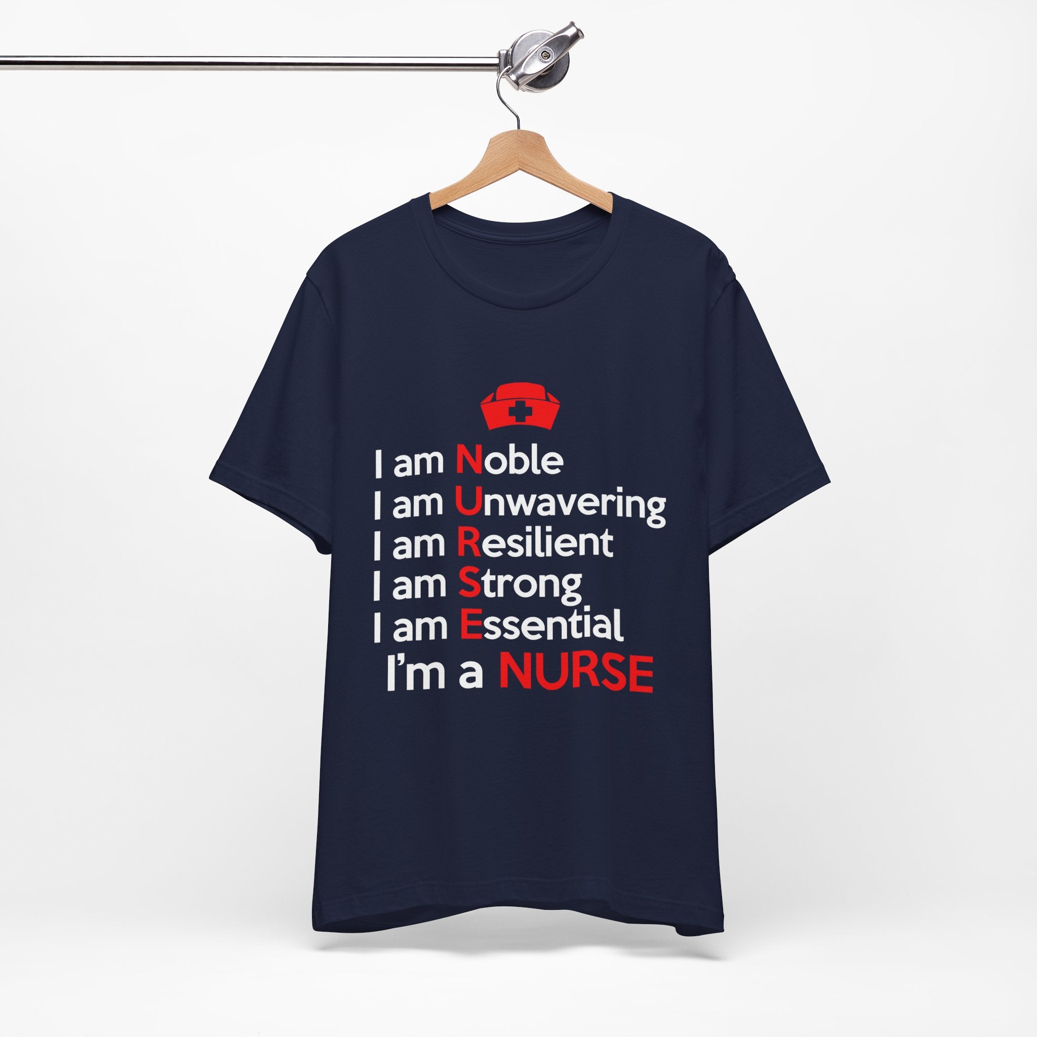 Je suis noble, je suis un tee-shirt unisexe inébranlable 