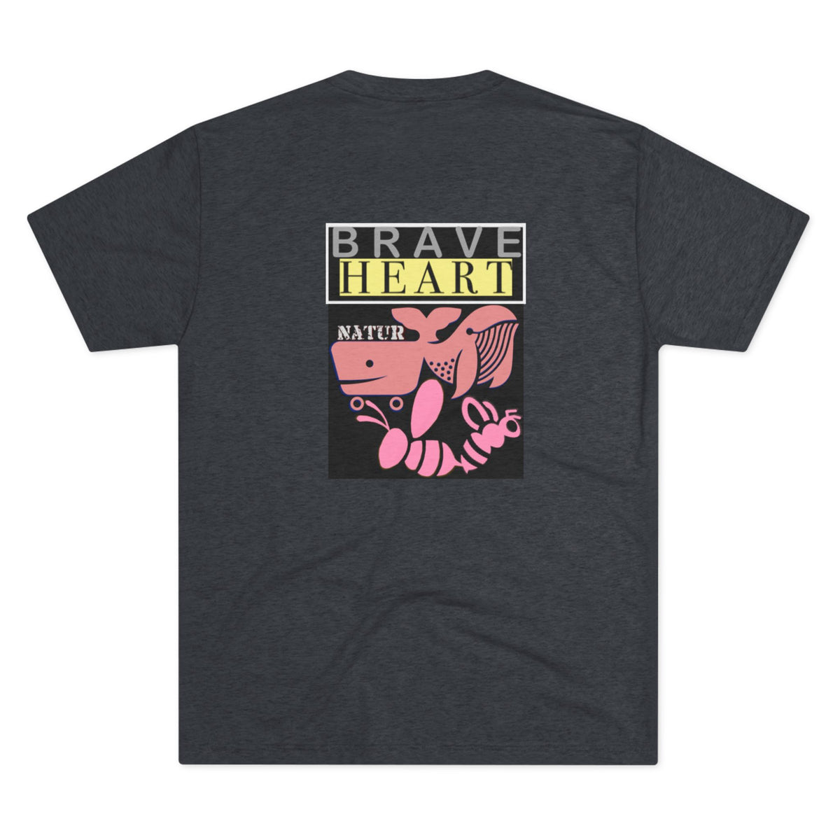 Brave Heart Tri-Blend Unisex T-Shirt