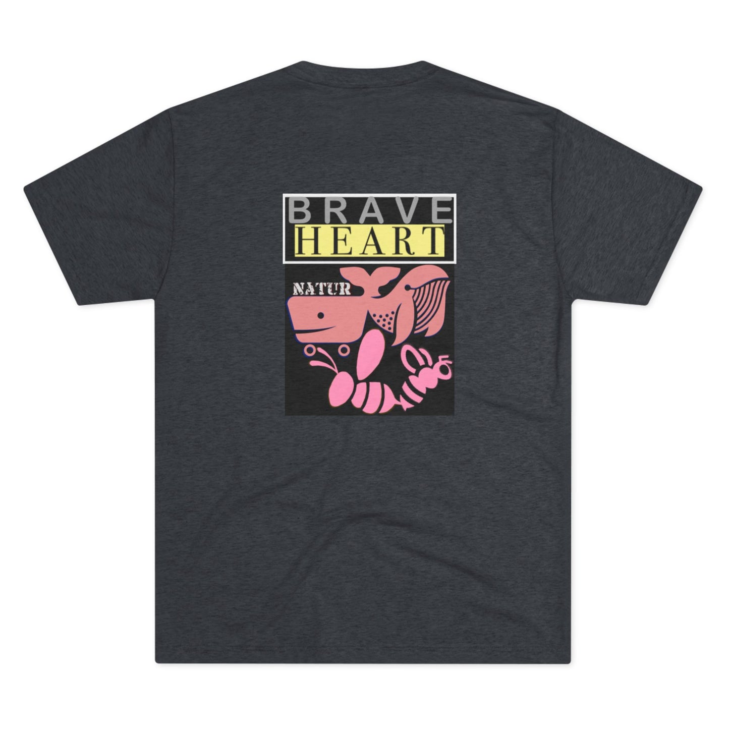 Brave Heart Tri-Blend Unisex T-Shirt