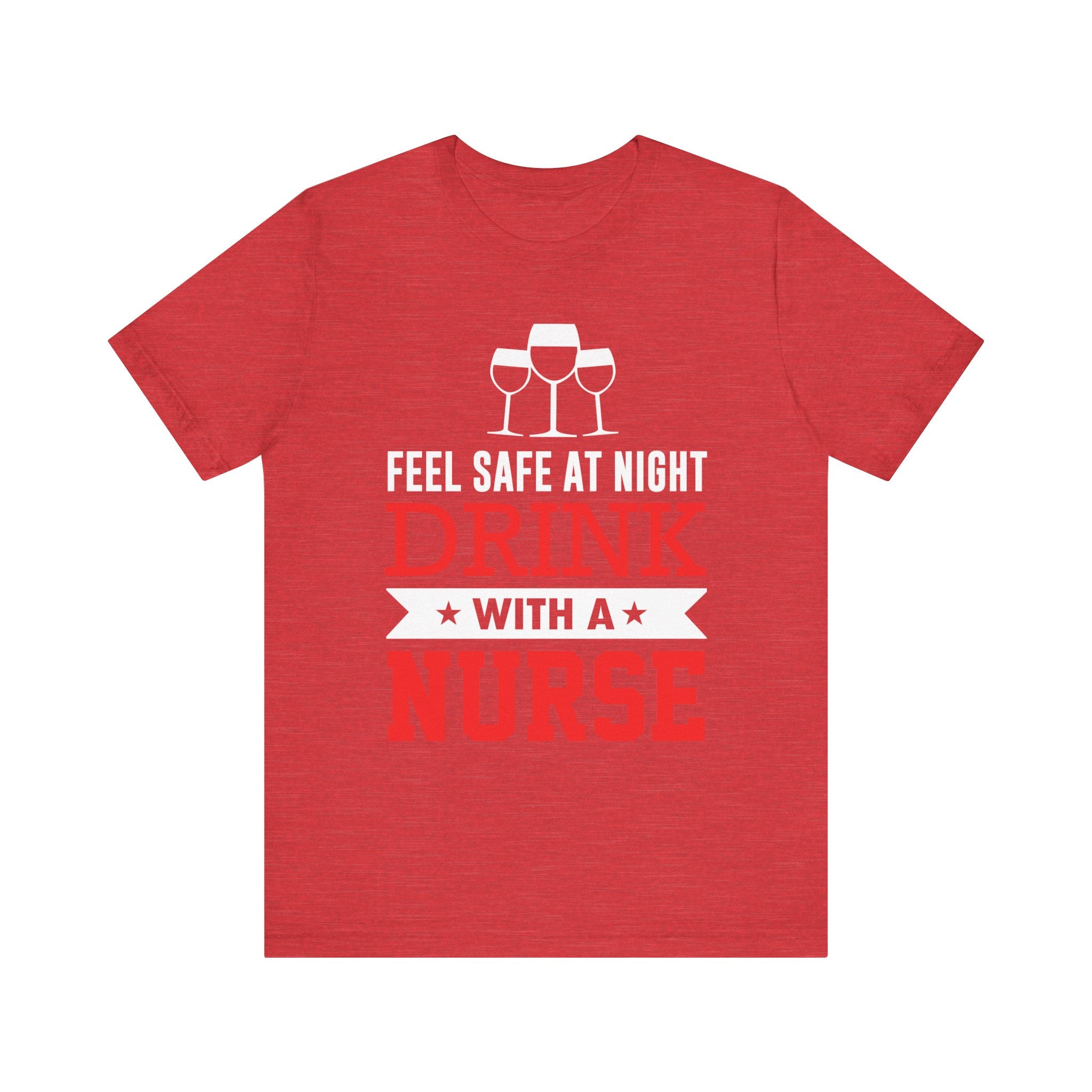 Sentez-vous en sécurité la nuit, buvez un tee-shirt unisexe 