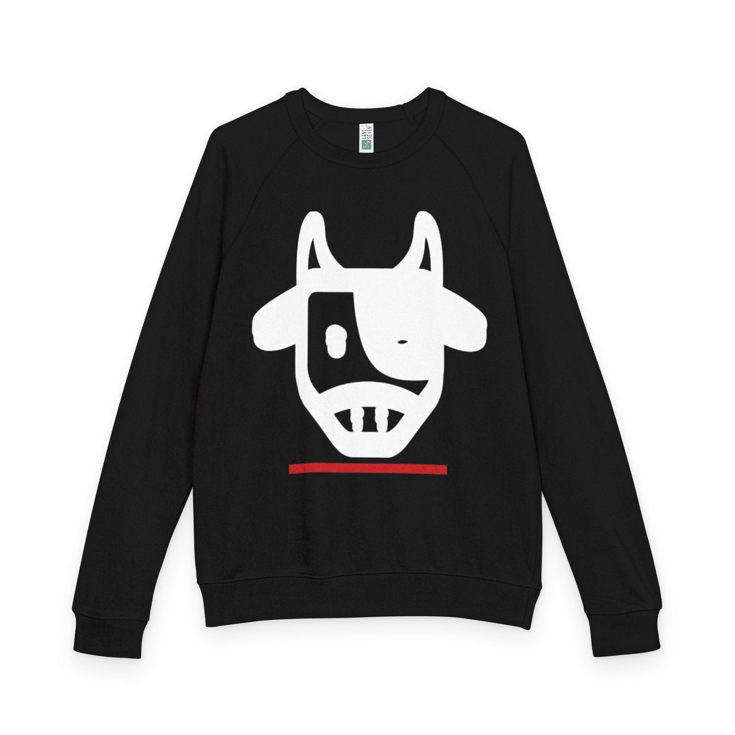 Raglan Crewneck Sweatshirt - Elegante Design Printify