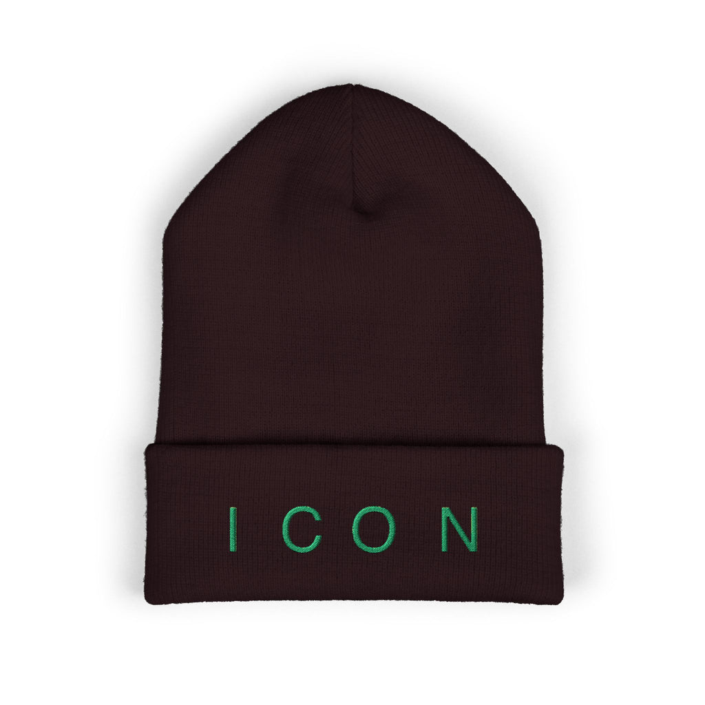 Beanie Icon Embroidered Cuffed Beanie