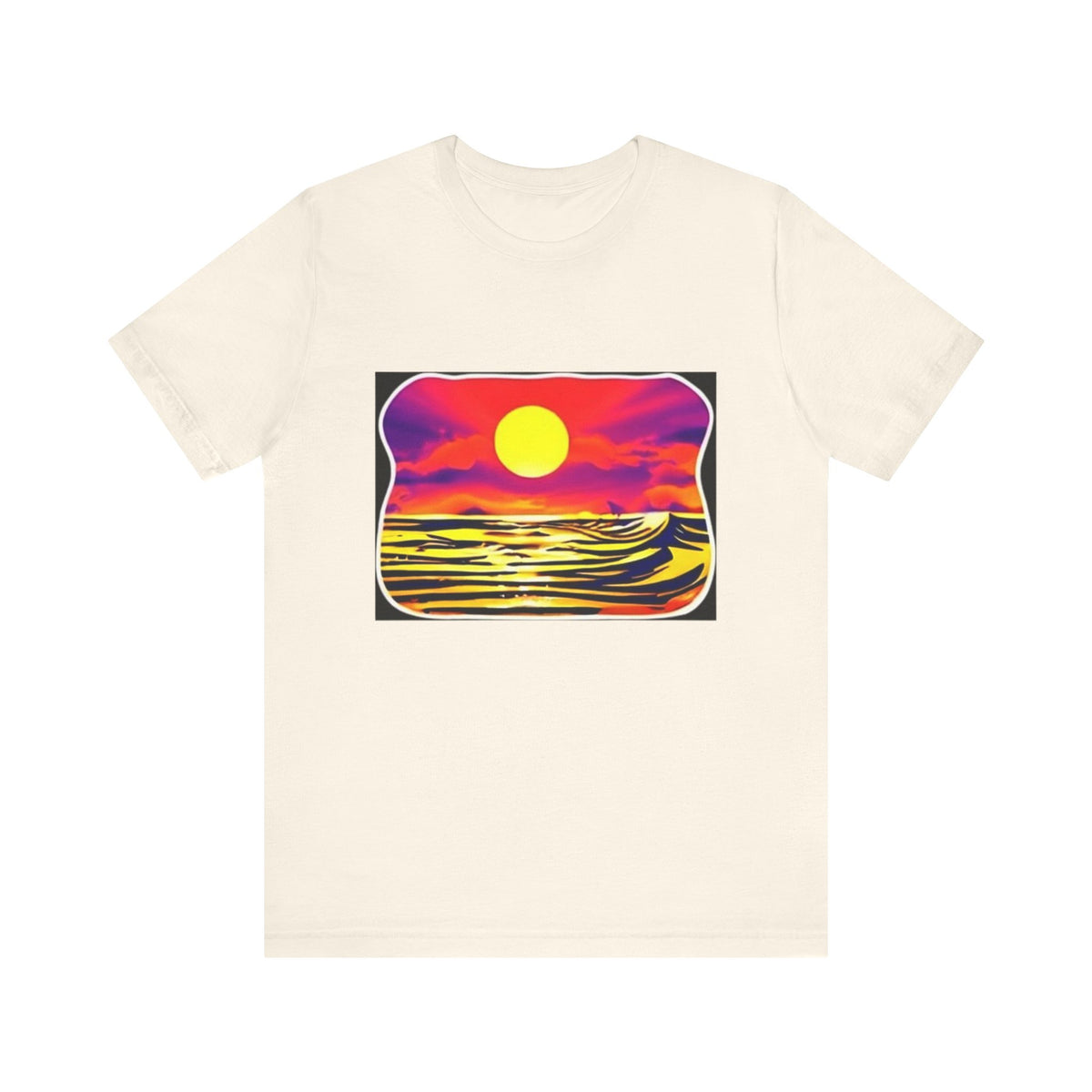 RCNSONS Unisex Short Sleeve Sunset Tee