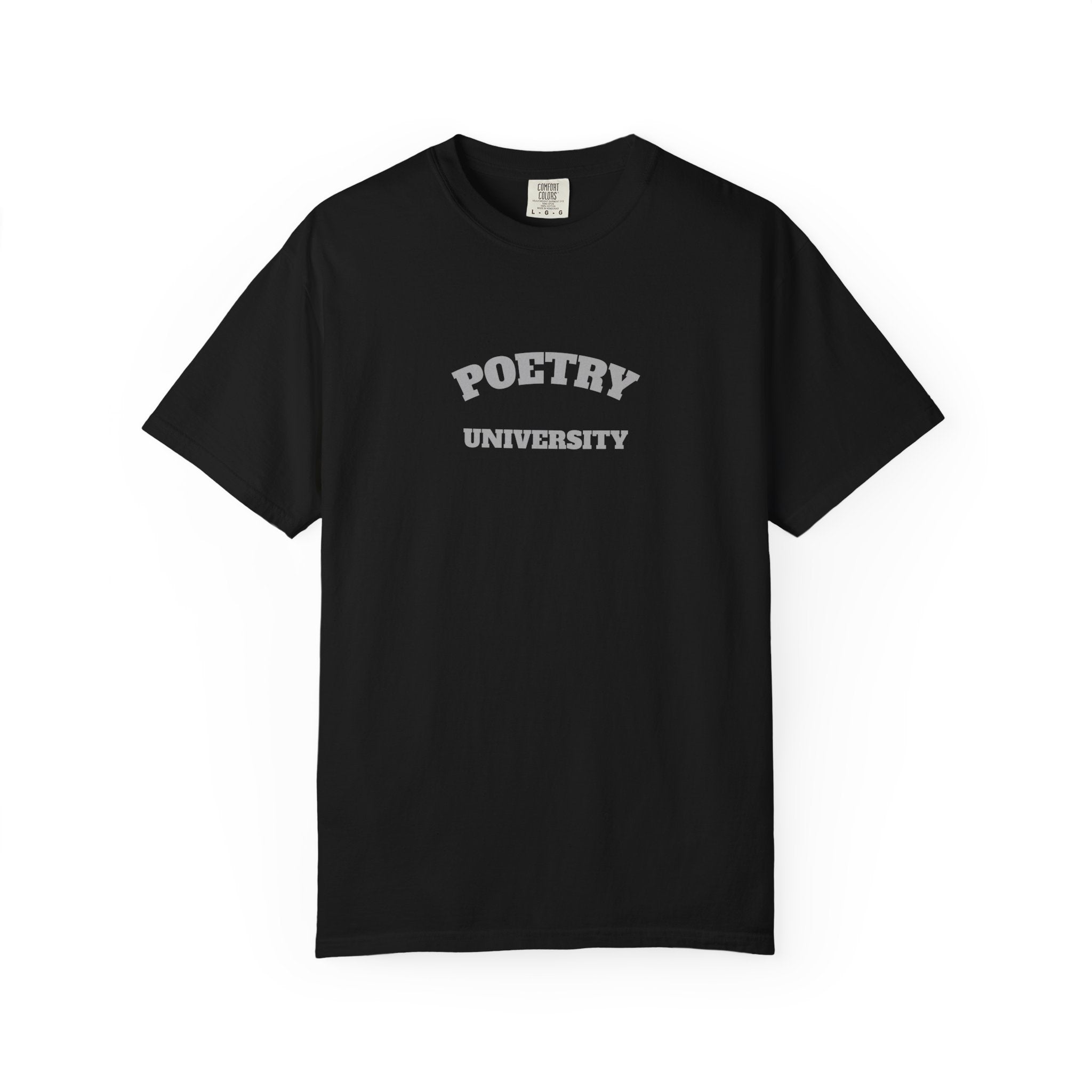 Poetry Unisex T-Shirt | Comfortable Gift for Writers, Literature Lovers, Bookworms, Creative Souls, Everyday Wear