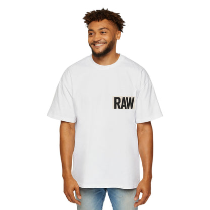 Men's Heavy Oversized Tee - Casual Streetwear, Summer Essential, Graphic T-Shirt, Gift for Him, Trending Fashion Printify