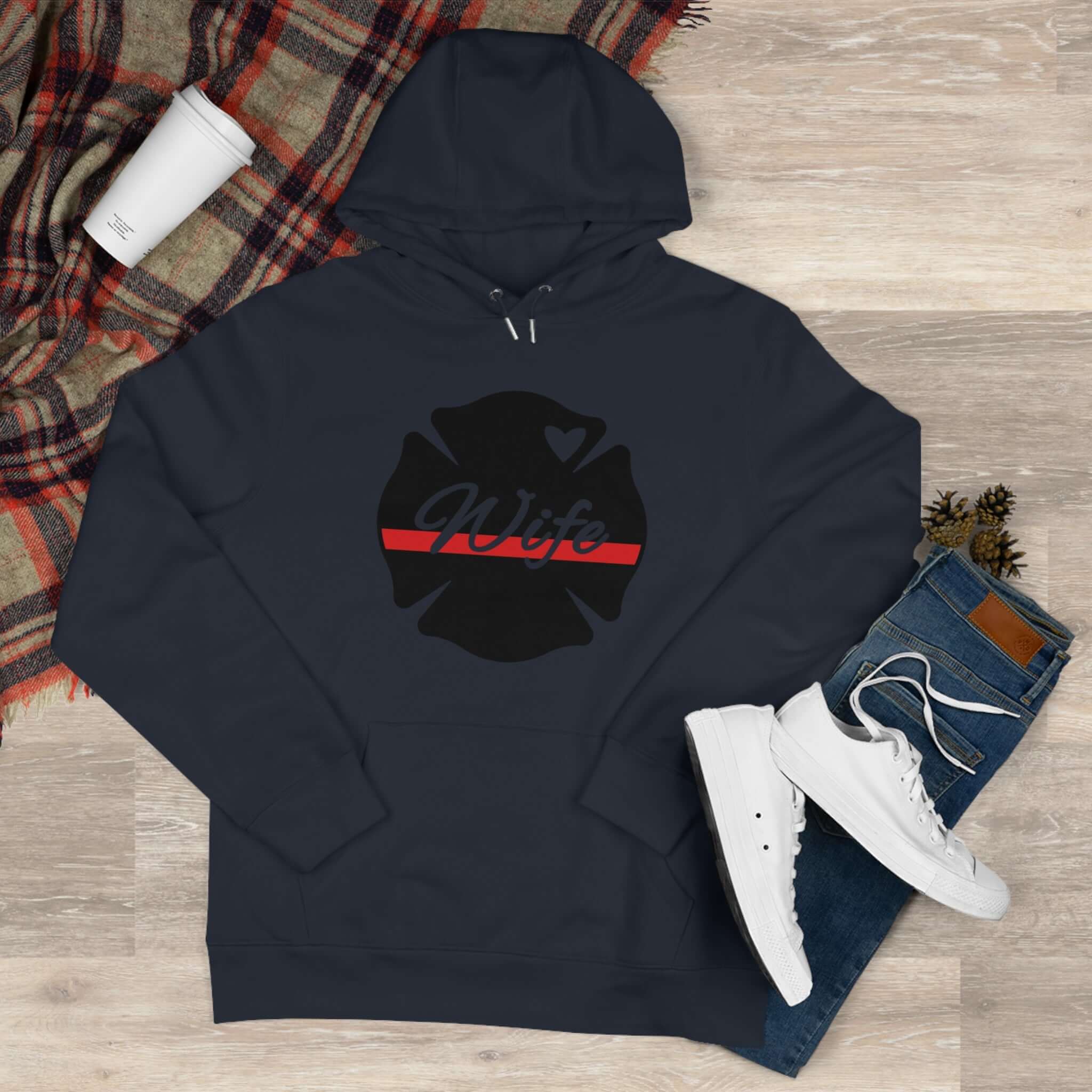 King Hooded Sweatshirt - Wife