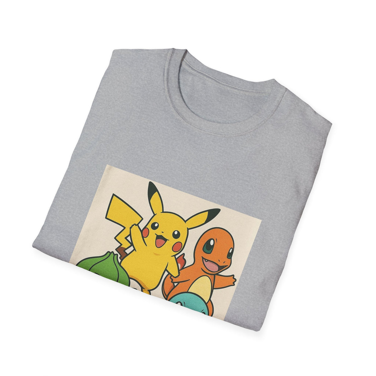 Colorful Play Graphic T-Shirt, Cute Casual Tee, Gamer Gift, Birthday Present, Unisex Style, Cartoon Apparel