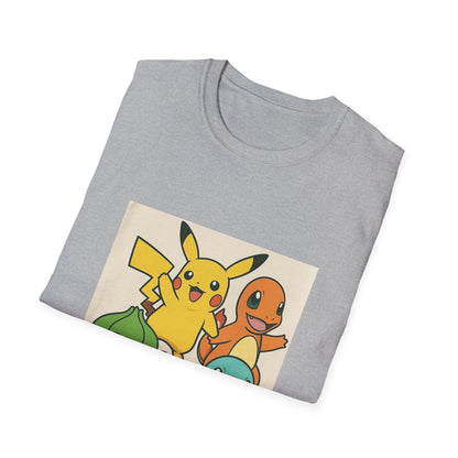 Colorful Play Graphic T-Shirt, Cute Casual Tee, Gamer Gift, Birthday Present, Unisex Style, Cartoon Apparel