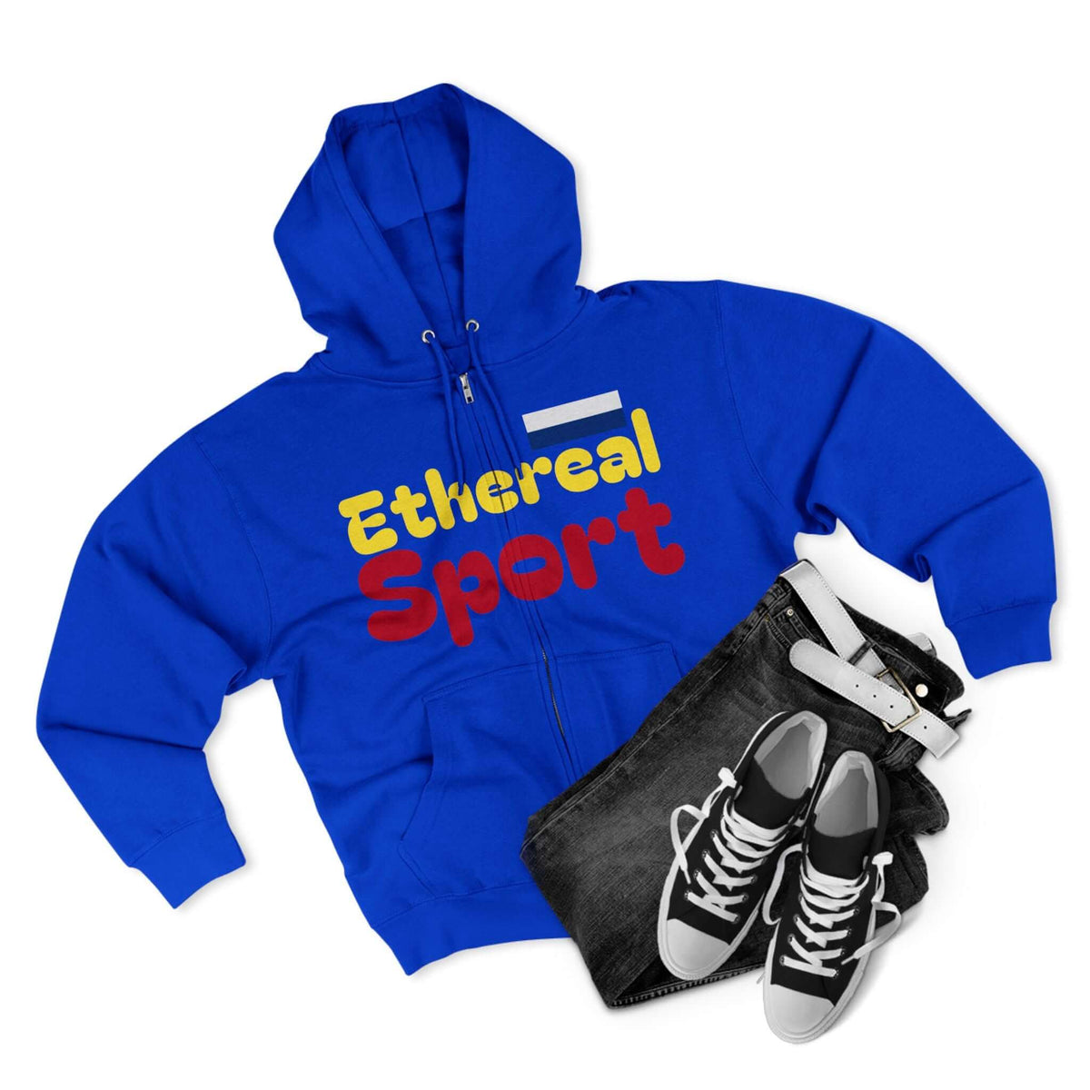 Ethereal Sport Zip Hoodie - RC'nSONS Unisex Printify