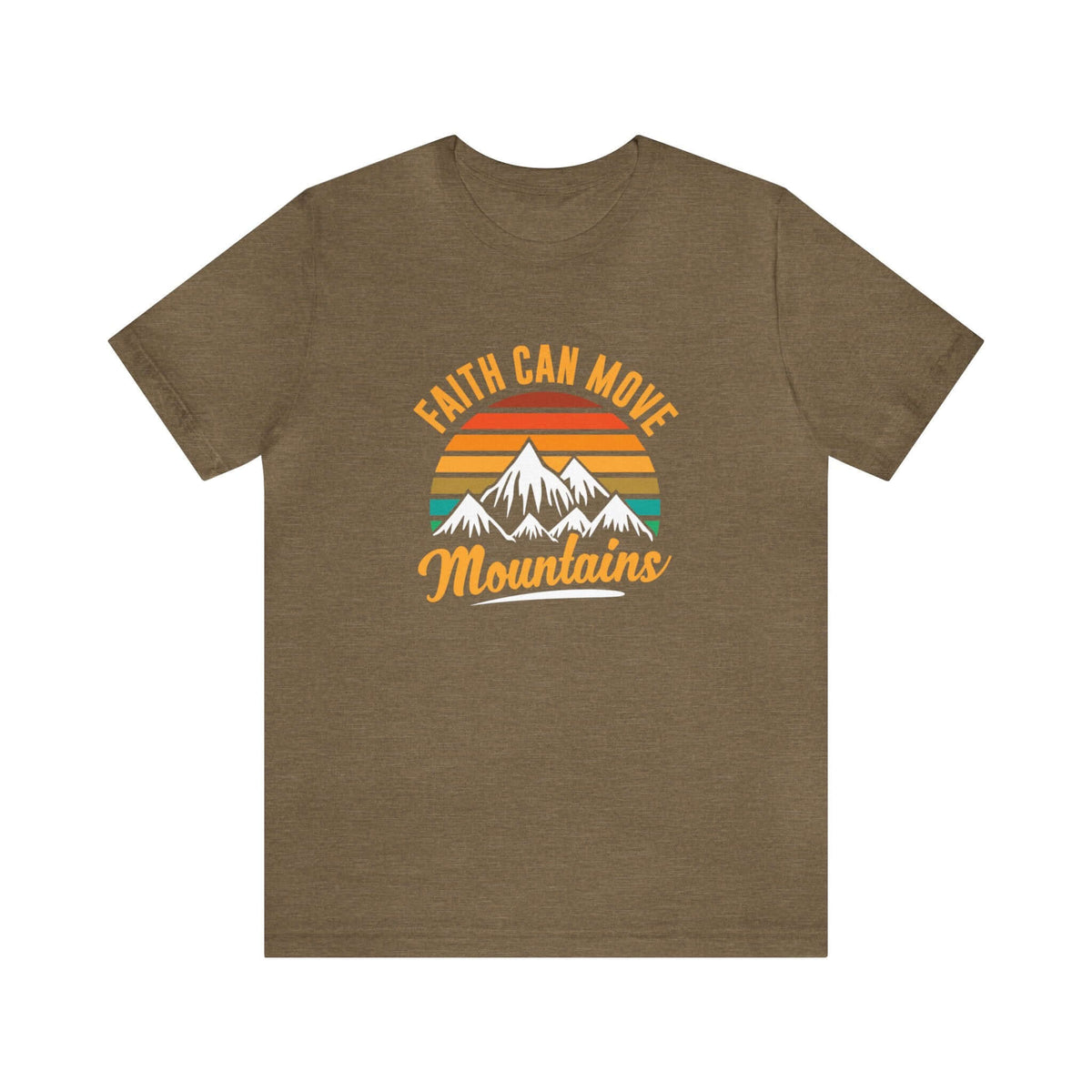 Faith Can Move Mountains Unisex Tee - RC’nSONS