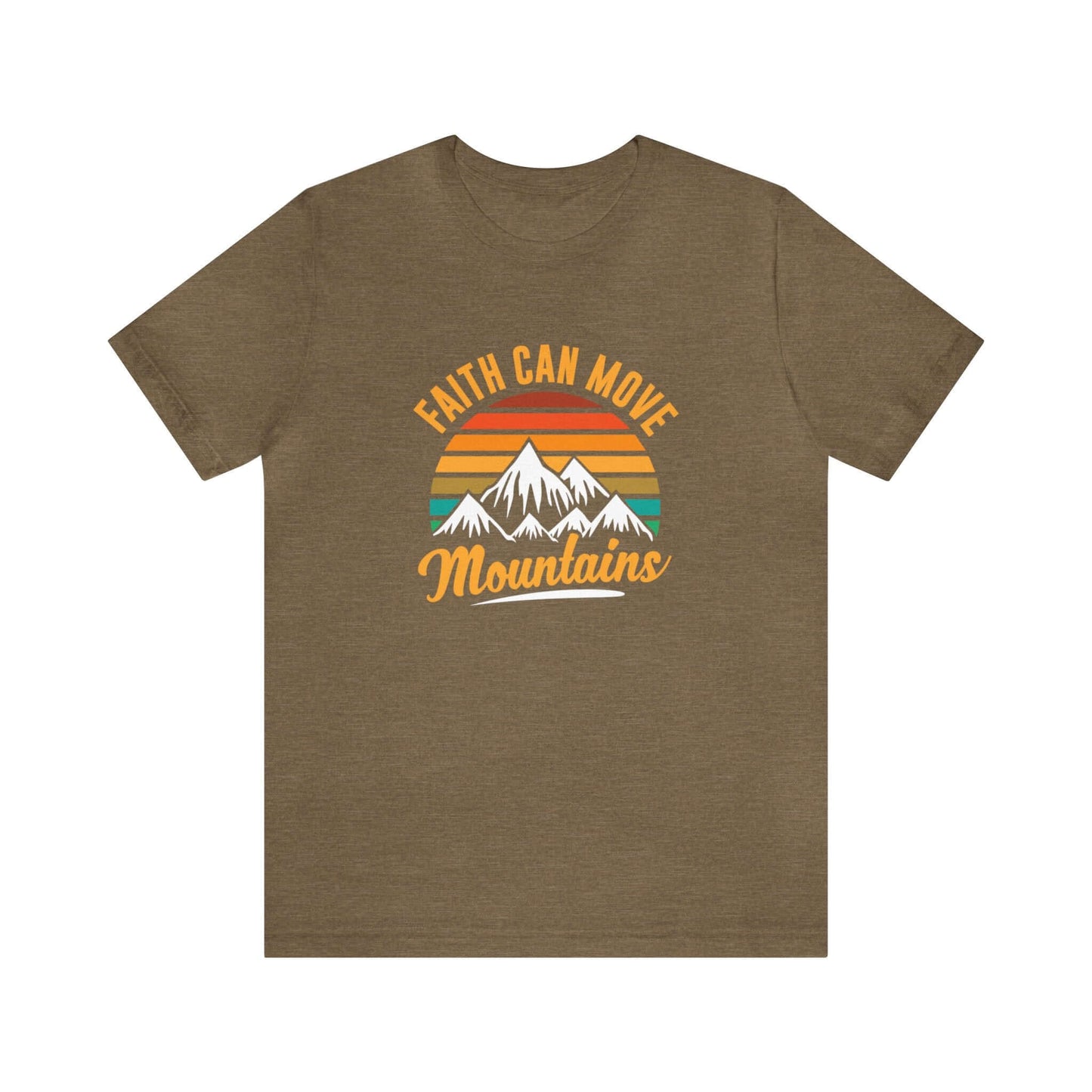 Faith Can Move Mountains Unisex Tee - RC’nSONS