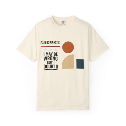 Chill Vibes Cotton T-Shirt, Fun & Quirky Tee, Unisex Style, Gift for Friends, Everyday Wear, Casual Outfit Printify