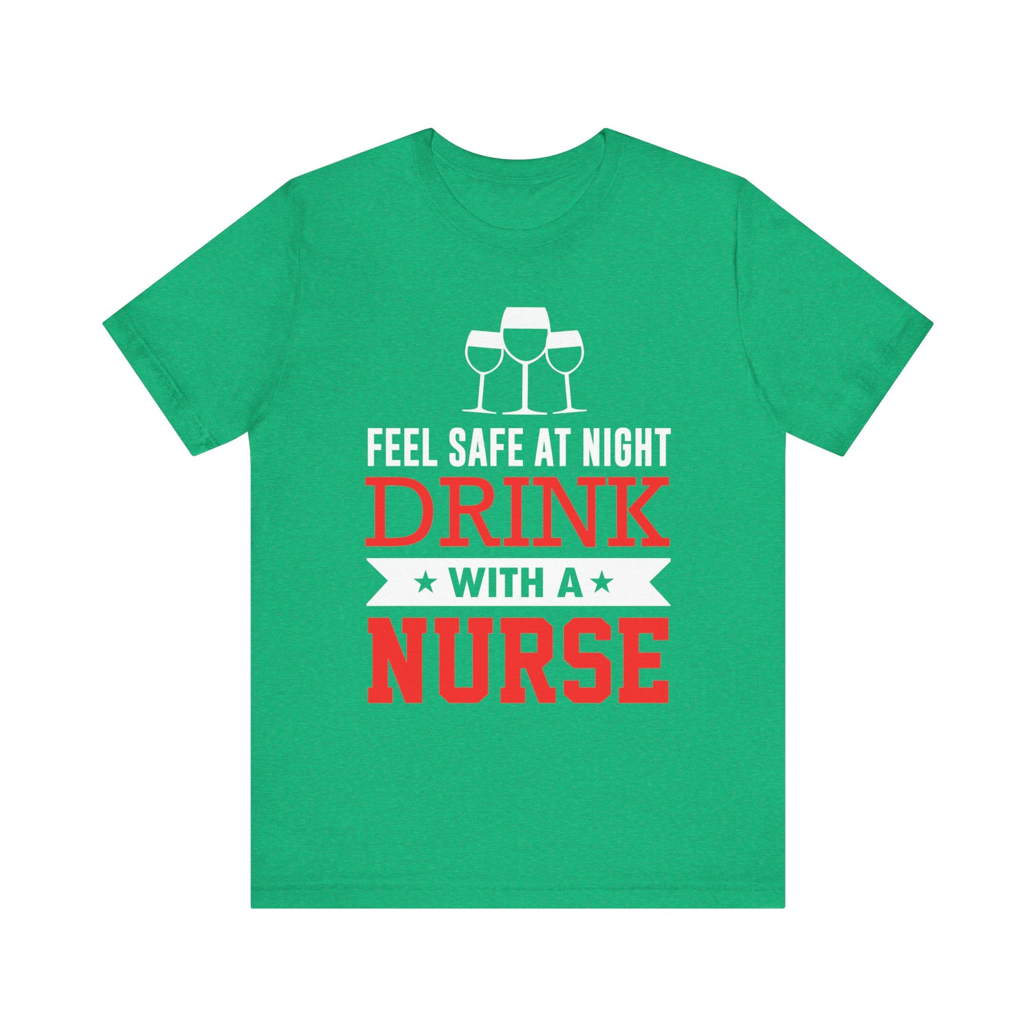 Sentez-vous en sécurité la nuit, buvez un tee-shirt unisexe 