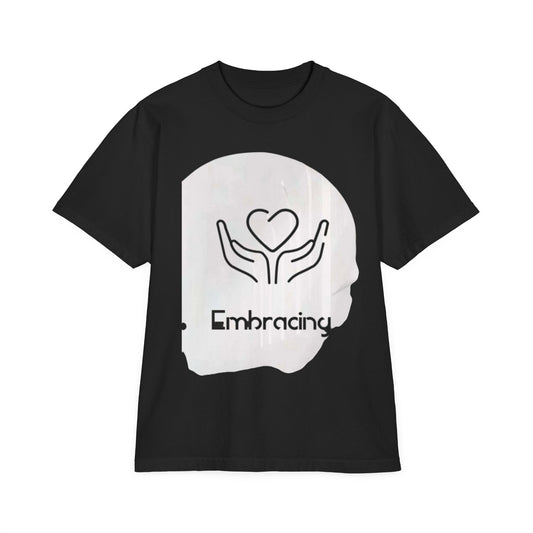 Drop-Shoulder T-Shirt Embracing Design