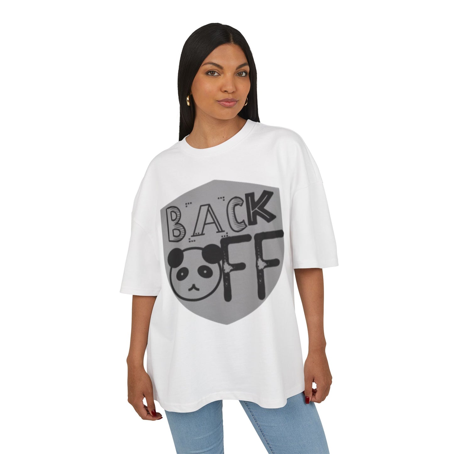 T-Shirt Back off Unisex Ultra Heavy Cotton Box Tee