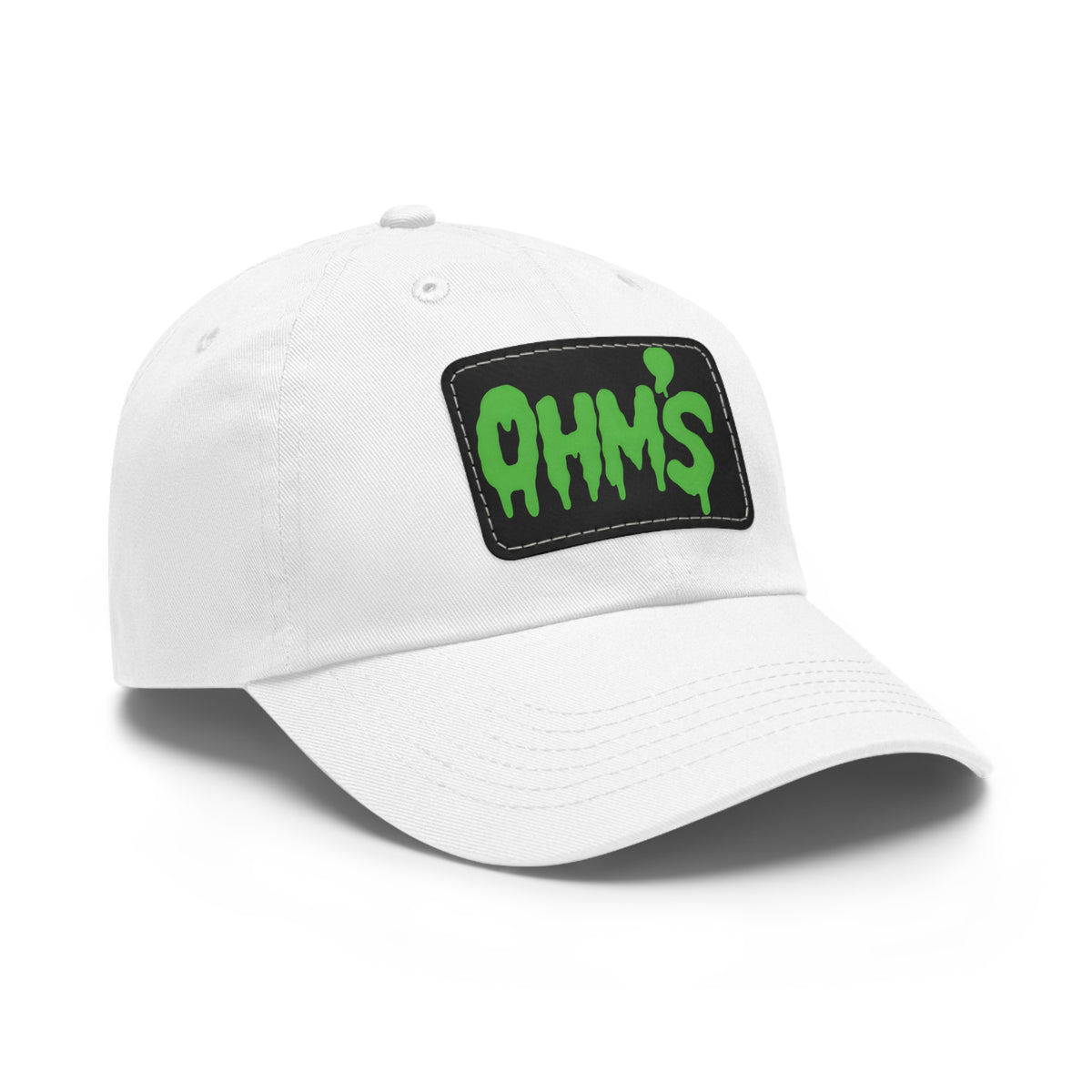 Dad Hat Olm's Cap Rectangle Leather Patch
