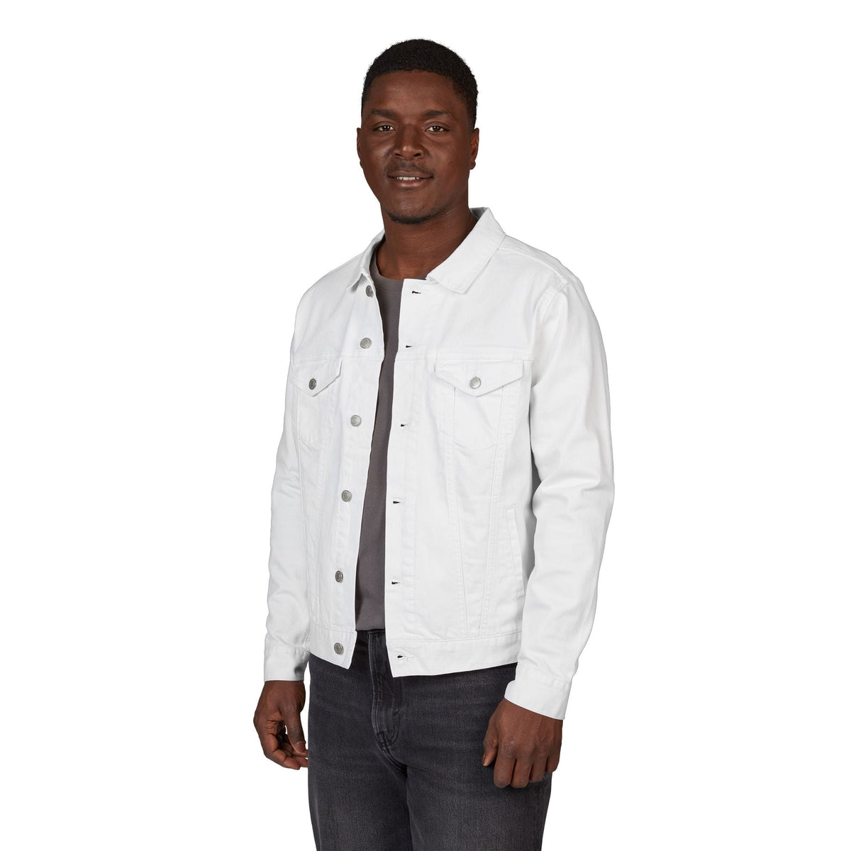 Plain Denim Jacket Printify