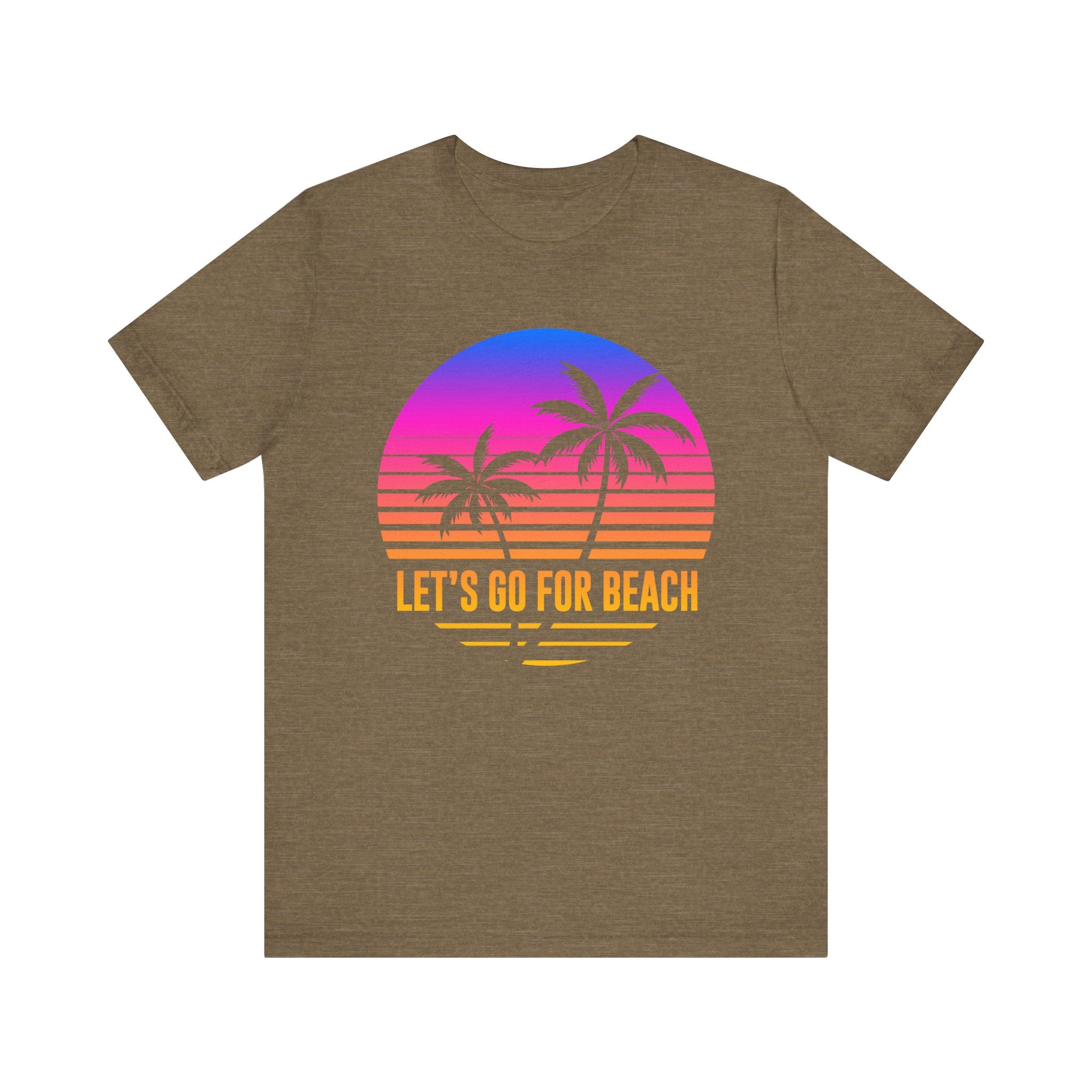 Allons-y pour la plage Tee-shirt unisexe 