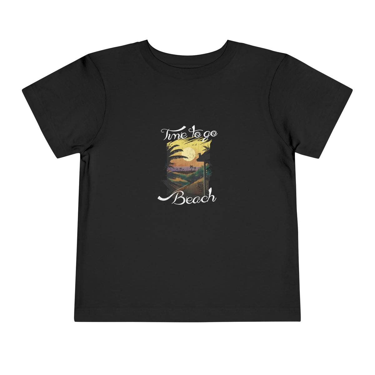 Time To Go Beach Toddler Tee