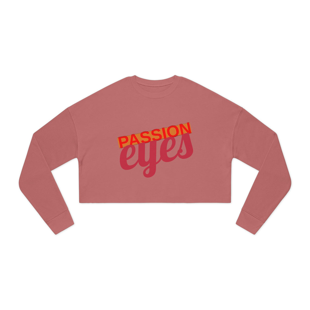Passion Eyes Cropped Sweatshirt