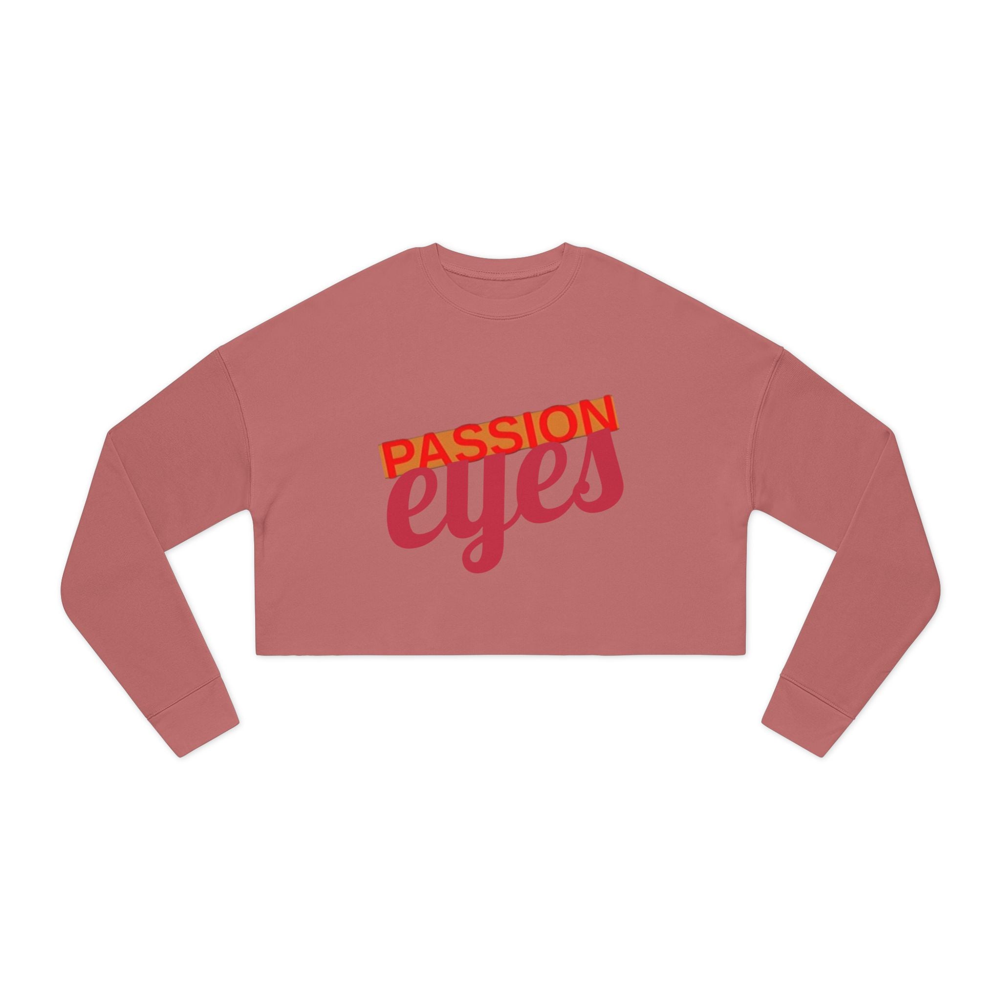 Passion Eyes Cropped Sweatshirt